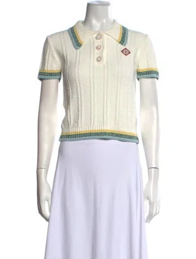 Pre-owned Casablanca Sweater W/ Tags In Neutrals