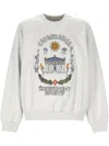 Casablanca Grey Long Sleeves Printed Sweatshirt