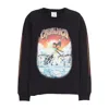 Casablanca Printed Long-sleeved T-shirt In Black