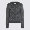 Casablanca Sweaters Blacks And Greys In Blue
