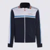 Casablanca Ribbed Collar Side Pockets Track Jacket In Multi