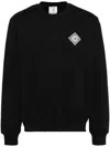 Casablanca Pearl Diamond Cc Patch Sweatshirt In Multicolor