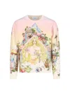 Casablanca 'the Road To Knowleadge' Sweater In Multicolour