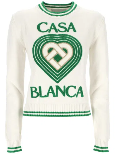 Casablanca Sweaters In White