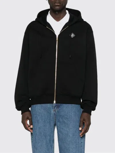 CASABLANCA SWEATSHIRT CASABLANCA MEN COLOR BLACK,H67145002