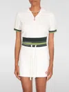 Casablanca White Cropped Sweatshirt In White