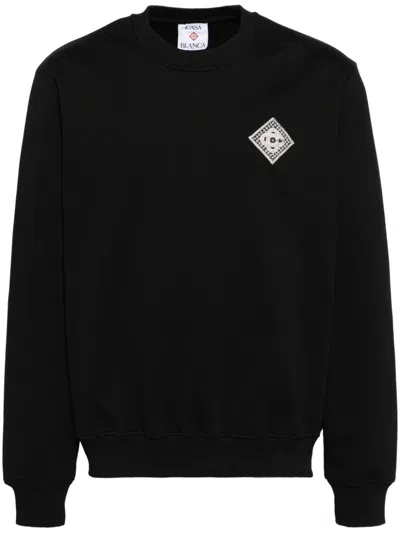 CASABLANCA LOGO PATCHED SWEATSHIRT