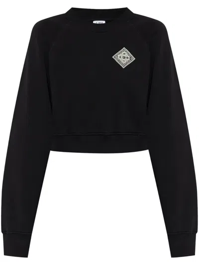 CASABLANCA CASABLANCA SWEATSHIRT WITH APPLICATION