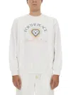 Casablanca Sweatshirt With Logo In White