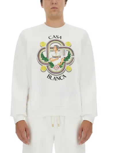 CASABLANCA CASABLANCA SWEATSHIRT WITH LOGO