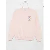 Casablanca Montaigne Graphic-print Sweatshirt In Pink