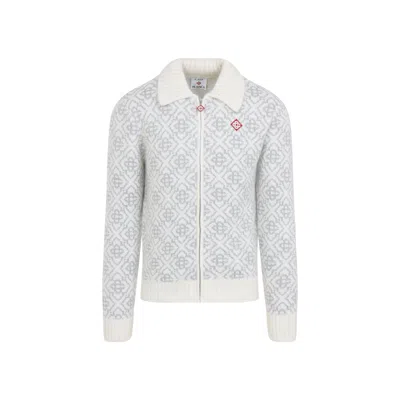 CASABLANCA SWEATSHIRTS WHITE