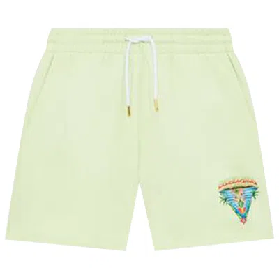 Pre-owned Casablanca Sweatshort 'green Innocence Triangle' | Men's Size M