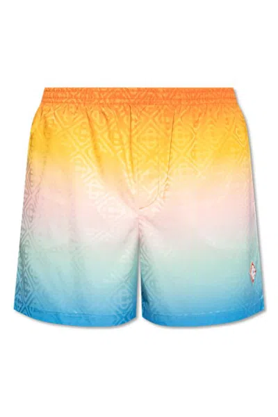 Casablanca Multicolor Gradient Swim Shorts