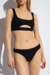 Casablanca Triangle Bikini Bottoms In Black
