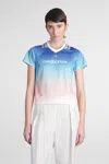 Casablanca Jacquard-monogram T-shirt In Multi