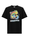 Casablanca Casa Way Mountain Printed T-shirt In Black