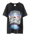 Casablanca Premonition Hotfix Printed T-shirt In Black
