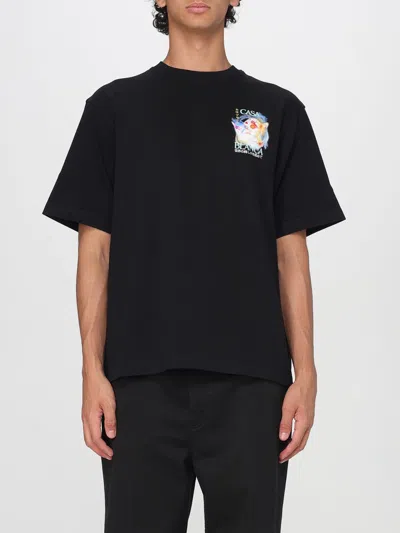 CASABLANCA T-SHIRT CASABLANCA MEN COLOR BLACK,H13185002
