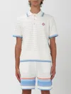 Casablanca Boucle Polo In White