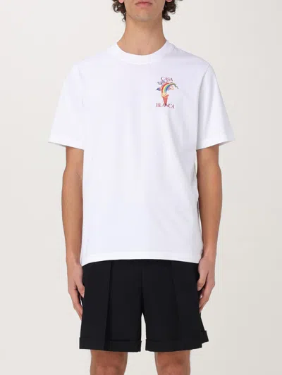CASABLANCA T-SHIRT CASABLANCA MEN COLOR WHITE 2,G48360248