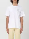 CASABLANCA T-SHIRT CASABLANCA MEN COLOR WHITE,F77051001