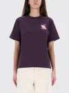 Casablanca T-shirt With Print In Burgundy