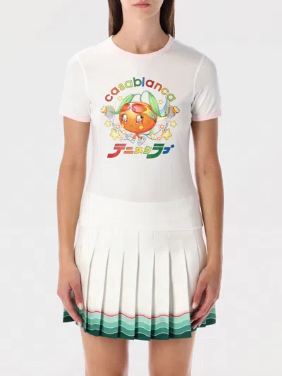 Casablanca T-shirt  Woman Color White