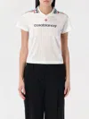 Casablanca Dynamic Logo Jacquard Football T-shirt In Weiss