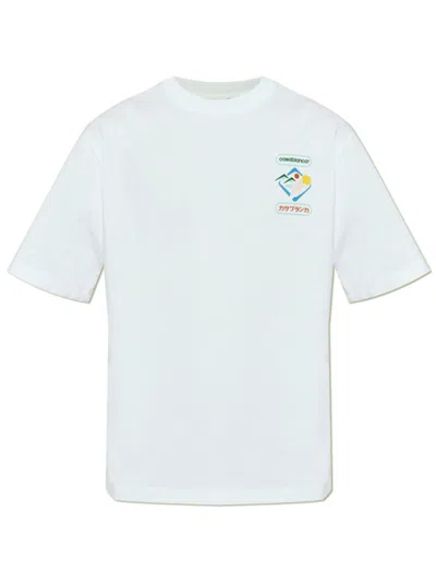 Casablanca T-shirt Man In White