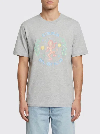 Casablanca T-shirt Men  In Silver