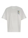 Casablanca Logo Crew Neck T-shirt In White