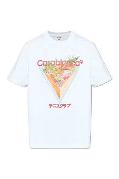 CASABLANCA CASABLANCA T-SHIRT WITH PRINT