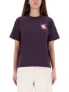 Casablanca T-shirt With Print In Purple