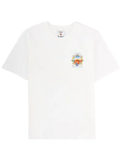 Casablanca Golden Goose Star-printed Leather Sneakers Stardan In Multi