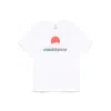 Casablanca White Crewneck T-shirt With Logo On The Front