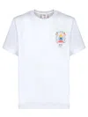 Casablanca Casa Way Mountain Printed T-shirt In Brown