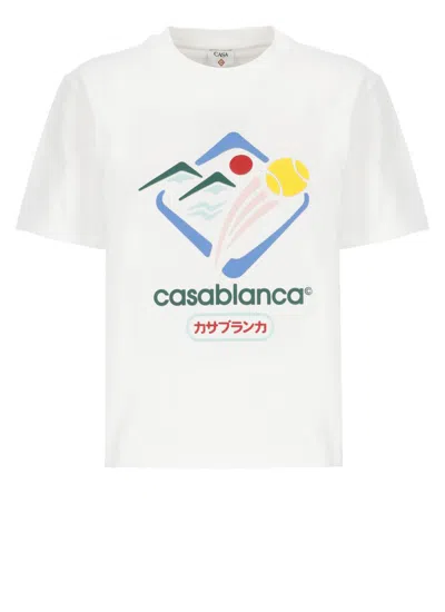 CASABLANCA CASABLANCA T-SHIRTS AND POLOS