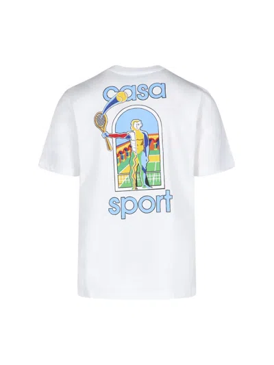 Casablanca T-shirts And Polos In Le Jeu Colore