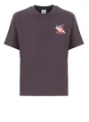 Casablanca Crew Neck Graphic Print T-shirt In Multi