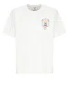 Casablanca Casa Way Mountain Printed T-shirt In White