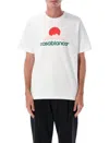 Casablanca White Crewneck T-shirt With Logo On The Front In White