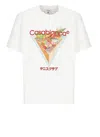 Casablanca Tennis Club Icon T-shirt In White