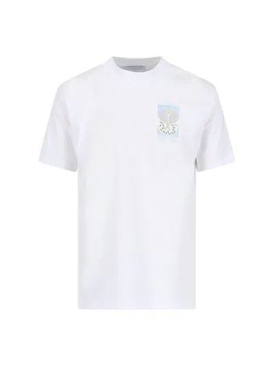 Casablanca T-shirts And Polos In White