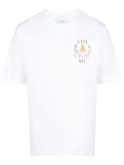 Casablanca T-shirts & Tops In White