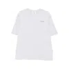 Casablanca Logo Crew Neck T-shirt In Gray