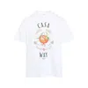 Casablanca Print T-shirt In White