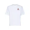 Casablanca Oversized T-shirt With Dragonfly Floral Print In White