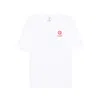 Casablanca Montaigne Sportif Crewneck Graphic Print T-shirt In White