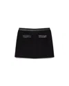 Casablanca Open-weave Tailored Mini Skirt